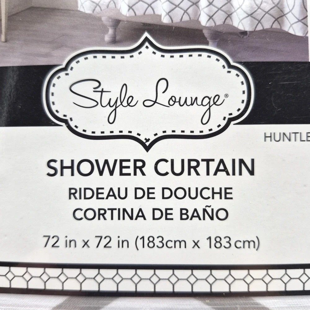 New Style Lounge Huntley Shower Curtain 72